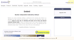 Desktop Screenshot of embird.net