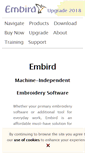 Mobile Screenshot of embird.net