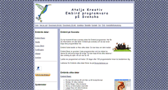 Desktop Screenshot of embird.se